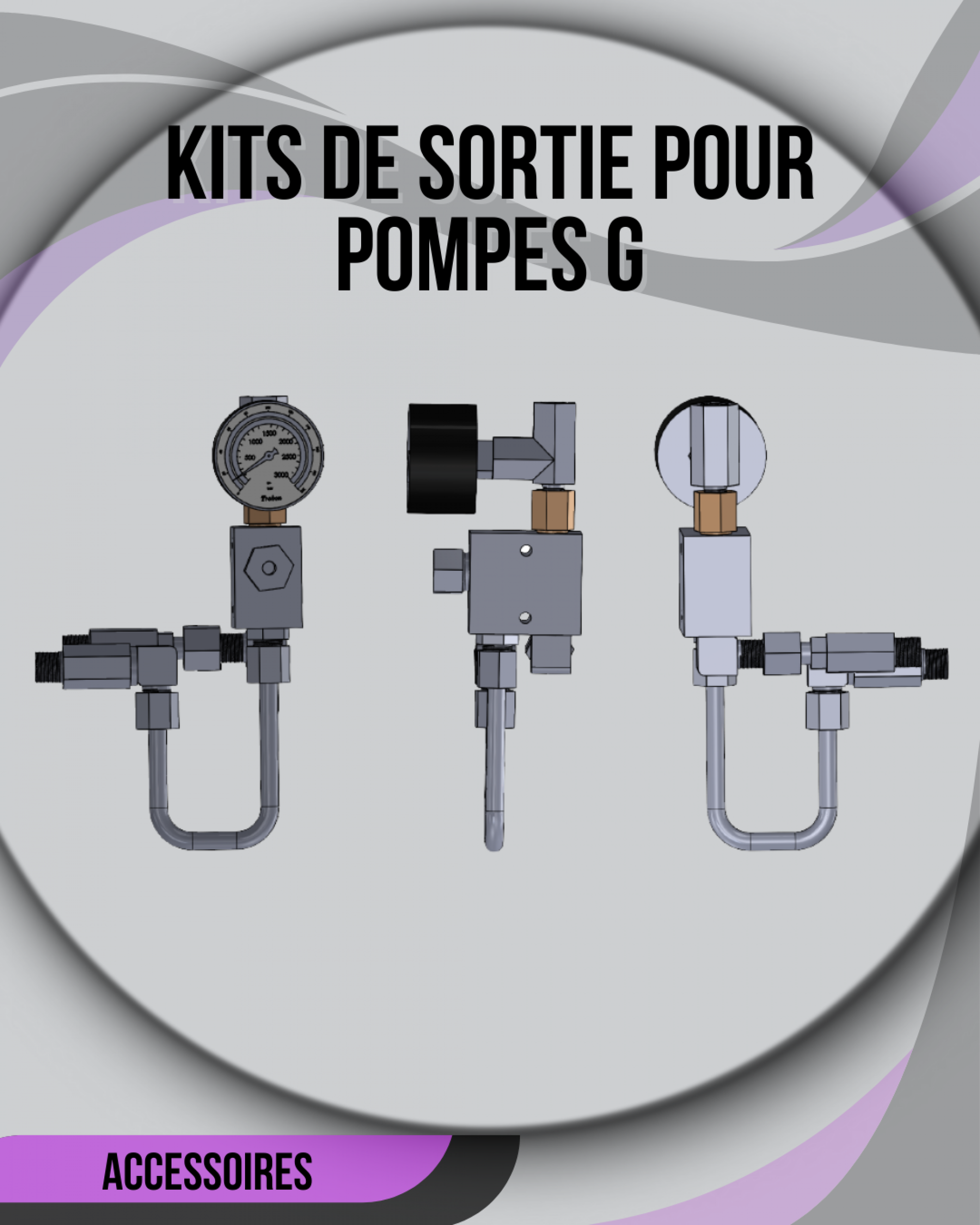 Kits de sortie pour pompes G